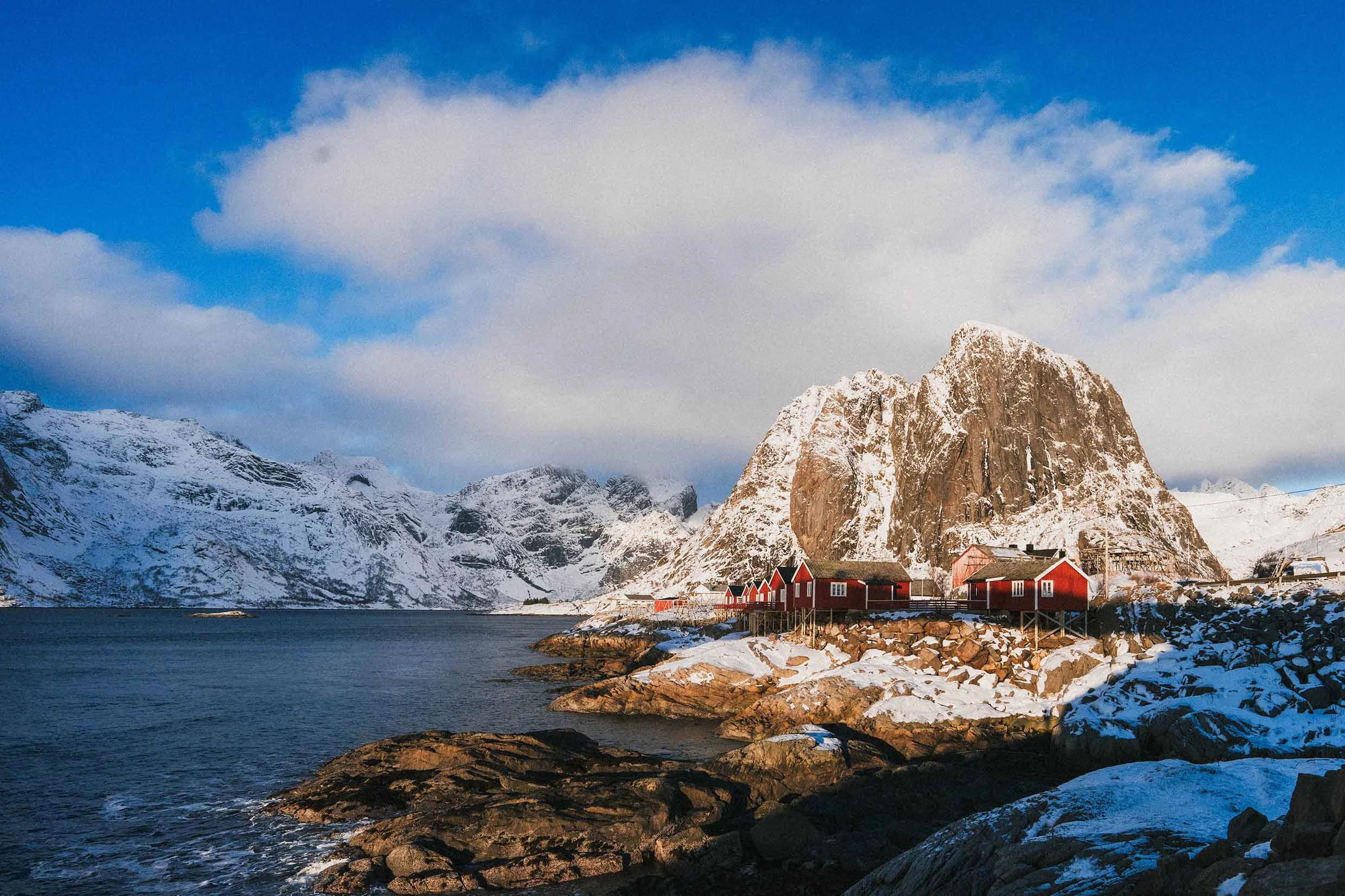 Hamnoy Lofoten,  fishermen Red cabin