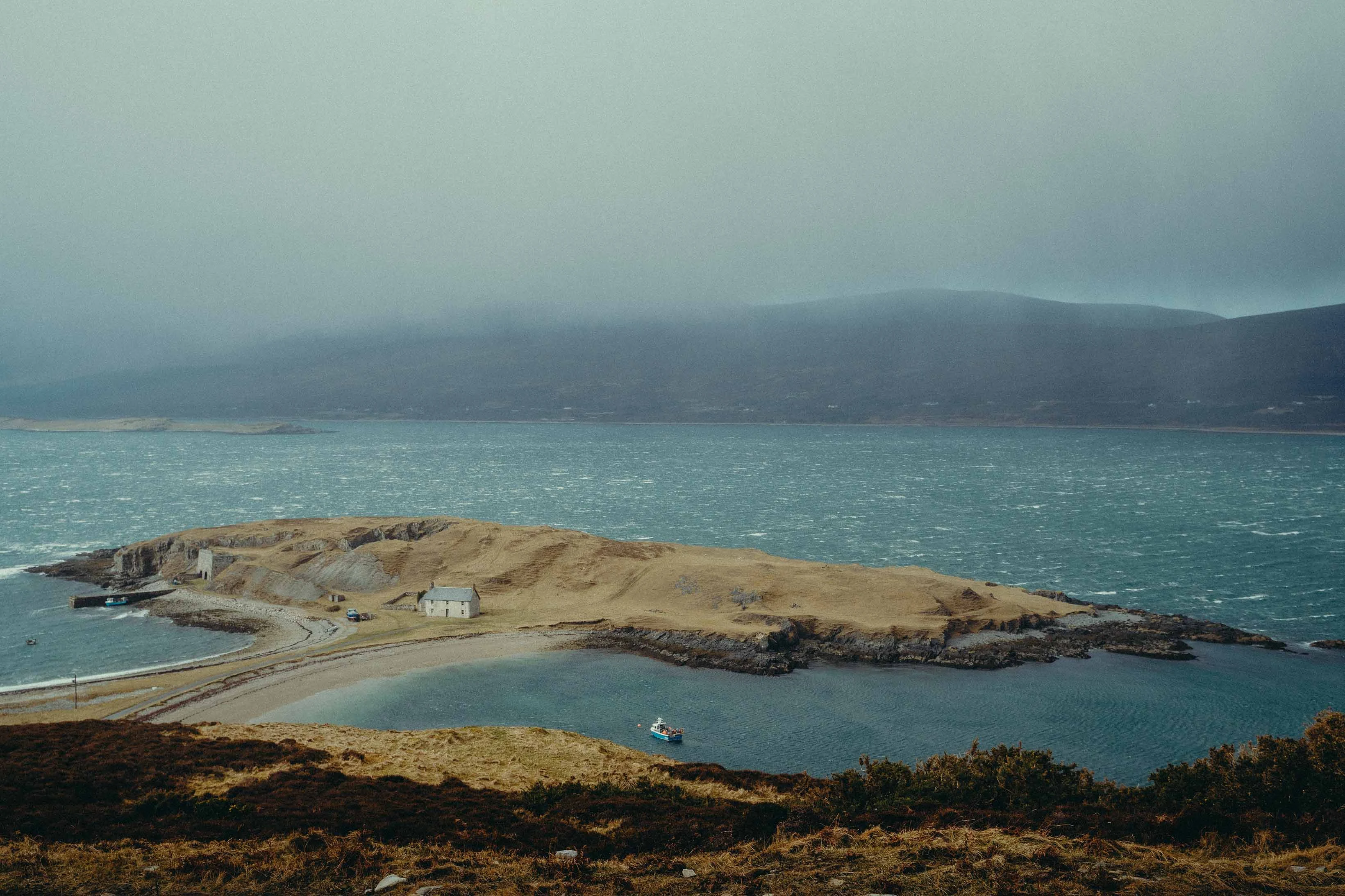 Small harbour in Scotland